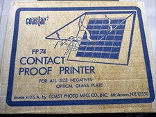 Vintage Costar Contact Proof Printer FP-74