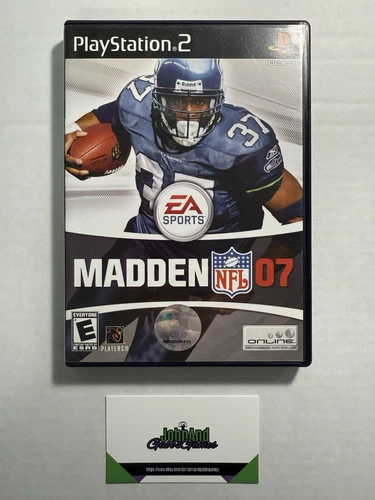 Madden NFL 07 PS2 Game - Complete Edition, Good Condition, Fast Shipping