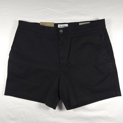 NWT Goodfellow & Co Shorts Masc Size 32 Black 5'' Inseam Flat Front Every Where