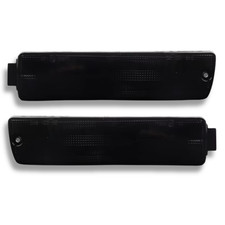 VW Golf Jetta MK2 Front Blinker Set 90-92 Schwarz Bumper Repeater Paar