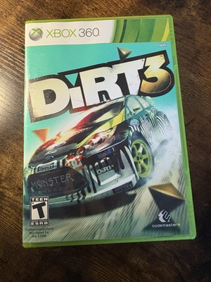 #ad Dirt 3 Microsoft Xbox 360 Game Disc and Case $7.99