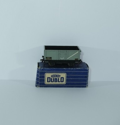 Hornby Dublo 32056 Mineral Wagon D2 BR grau Spur OO alter Zugwagen verpackt A9.