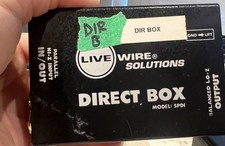 Livewire SPDI Passive Direct Box with Attenuation Pad Tested
