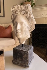 Vintage BUST SCULPTOR BY ARTIST ATILLA TIVADAR, REPRODUCTION BY THE ARTIST