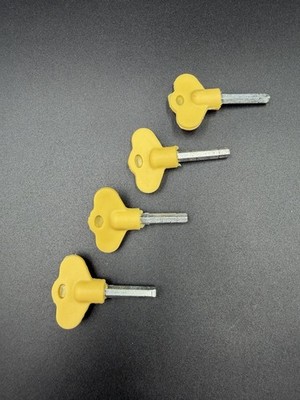 Sliding Window Security Lock Hex Keys- Replacement lot of 4