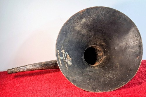 Antique 1920's MAGNAVOX M1 R3 14" Goose-Neck Radio Horn Speaker Bell No Driver
