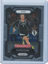 Alysha Clark 2024 Panini Prizm Monopoly WNBA #7 Las Vegas Aces