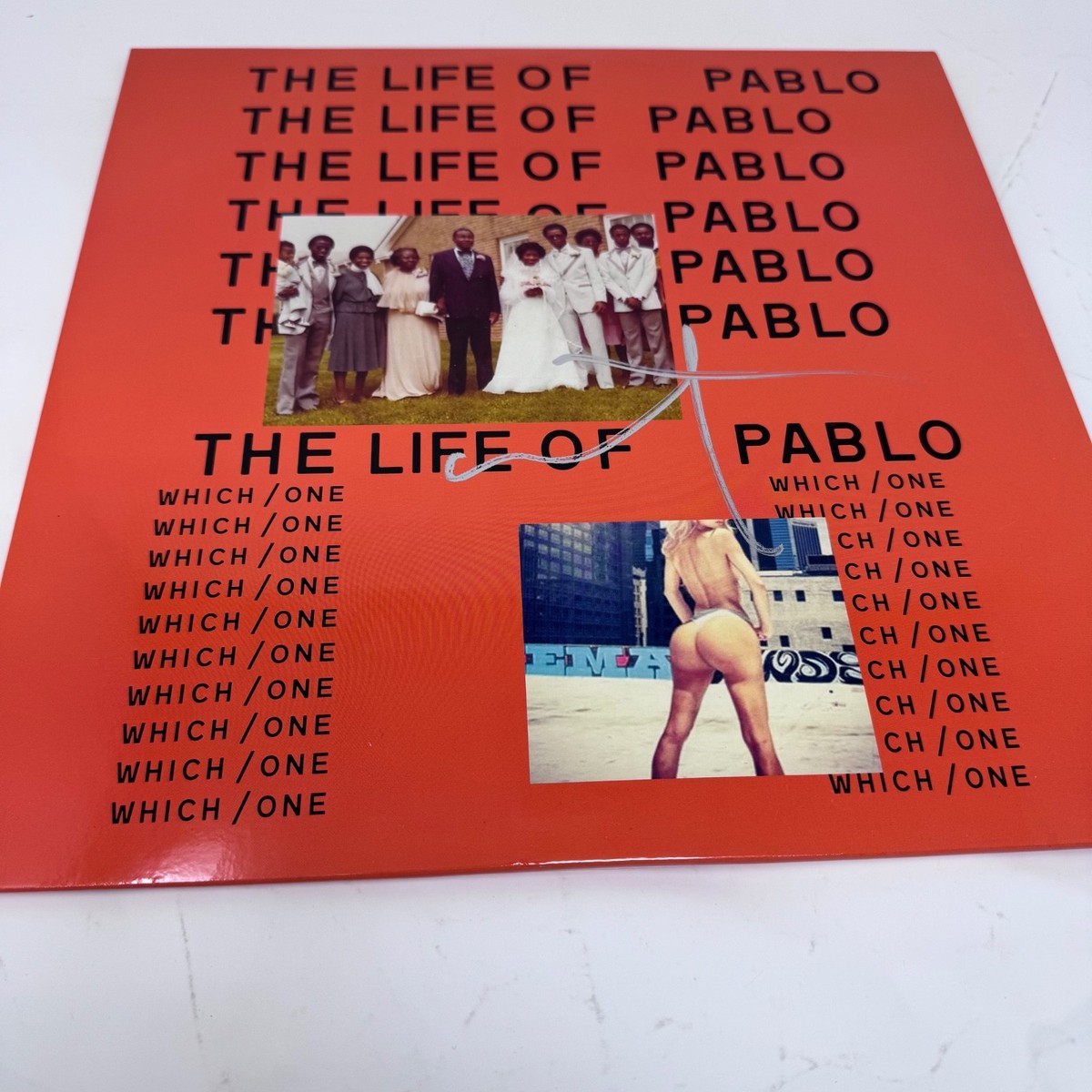 Kanye West Signed Autograph The Life of Pablo Vinyl Record Album