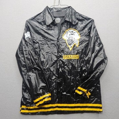 HSE Pittsburgh Pirates Men's Size Large Black Lightweight Jacket