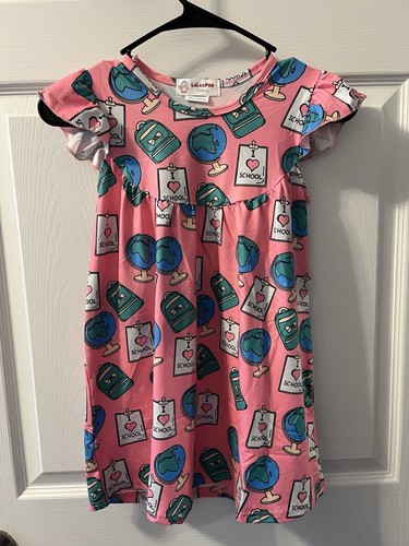 Girls Size 5/6 LaLeePop Boutique Dress