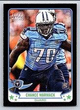 2013 Topps Magic Black Mini Chance Warmack 179