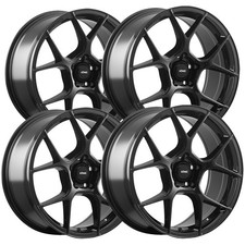 Set Of 4 Konig Diverge 18x8 5x110 40mm Gloss Black Wheels Rims 18 Inch
