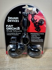 Delkin Devices Fat Gecko DUAL Suction Cup Camera Mount BRAND NEW.