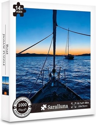 Boat 1000 Pc Jigsaw Puzzle, Brand New-Sealed Box!