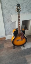 Epiphone EJ200 Electro-Acoustic Guitar with Soft Case