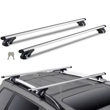 Roof Rack Crossbar for Vehicle with Side Rail Aluminum with Lock