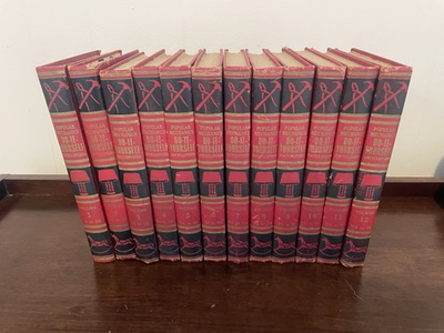#ad Popular Mechanics Do It Yourself Encyclopedia 12 Vol Complete Set 1955 Hardcover $105.00