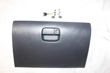 97-01 Honda CRV CR- V Glovebox w/ Glove Box Latch & KEY Rubber Stops GRAY Clean