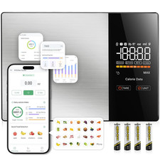 Digital Food Scale with Nutrition Tracking App for Meal Preparation