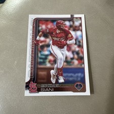 2025 Topps #289 Michael Siani St. Louis Cardinals