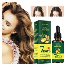 Ginger Hair Growth Germinal Oil, Regrow 7 Days Ginger Germinal Serum GINGER Esse