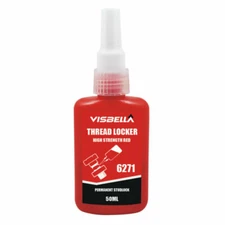 VISBELLA THREAD LOCKER 6271 10ml HIGH STRENGTH RED USA Stock 