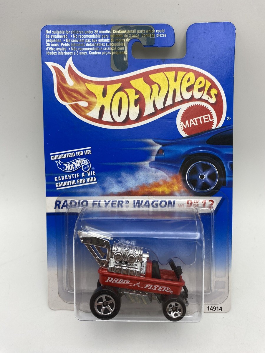 【レアカード】ホットウィール RADIO FLYER WAGON 1995 Hot Wheels Radio Flyer Wagon International Card 1:64