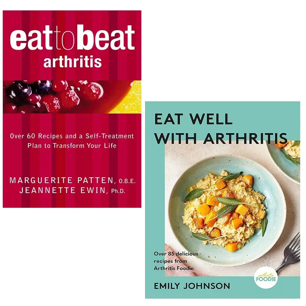 Eat Well with Arthritis Emily Johnson (HB), Eat to Beat Arthritis 2 Books Set