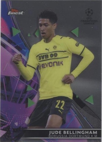 2021-22 Topps Chrome UEFA JUDE BELLINGHAM Future Stars SP SGC 10