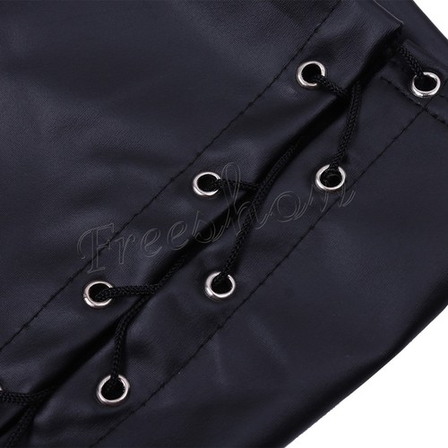 Women Sexy Leather Wet Look  Party Clubwear Lace Up Hot shorts Dance Club Pants - Bild 7 von 8