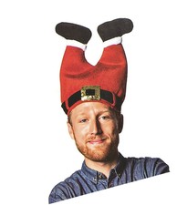 Christmas Funny Red HaT Pants Santa 