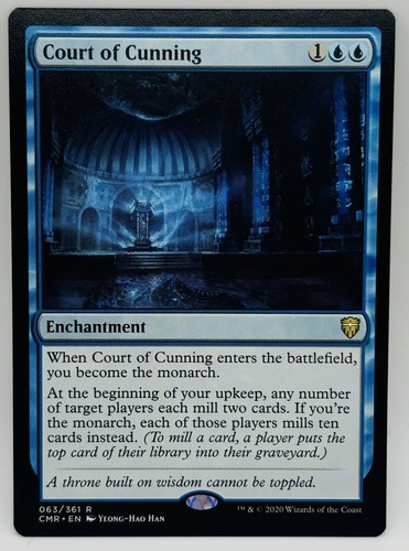 MTG Court of Cunning Commander Legends Regular - 第 1/1 張圖片