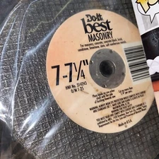 Do It Best Metal 7 7 1/4” Heavy Duty Abrasive Saw Blade