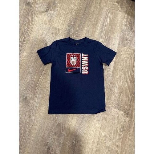 Kids Nike Soccer Shirt size small USWNT - 第 1/4 張圖片