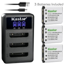 Kastar EN-EL10 Battery for Nikon Coolpix S200 S220 S230 S500 S570 S600 S700 S80