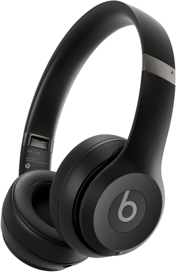 Beats Solo 4 Bluetooth Wireless On-Ear Headphones, iOS Android Compatible.