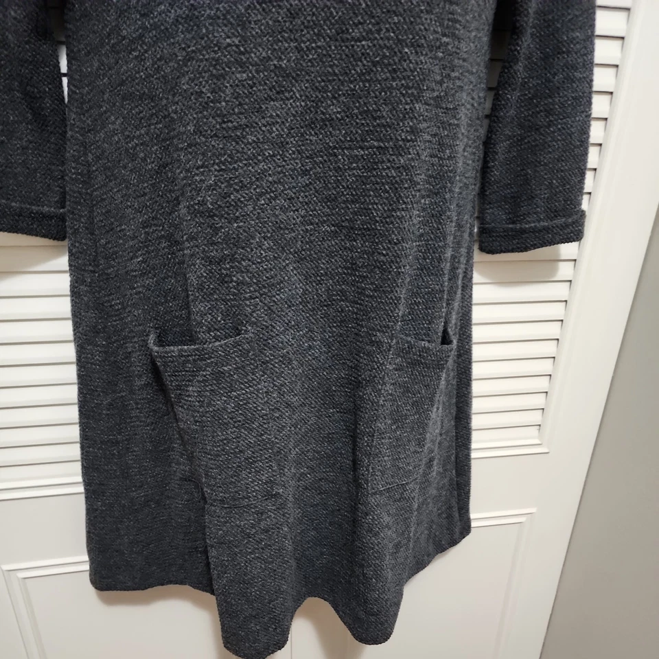 Vestido informal gris manga larga Everly para mujer talla L/GUC Foto 4 de 4