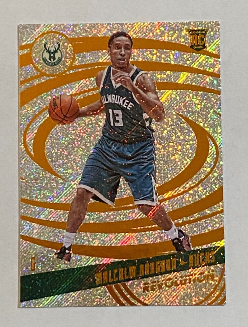 2016-17 Panini Revolution Rookie Card #106 Malcolm Brogdon Milwaukee Bucks