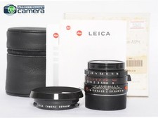 Leica Summicron-M 35mm F/2 ASPH. Millennium Black Paint Lens *MINT in Box*