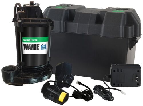 WAYNE ESP25 Sump Pump System 120 V 1-1/2 in Outlet 600 gph