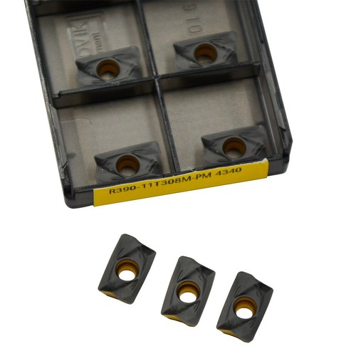 R390-11T308M-PM 4340 inserts CNC Lathe Milling Tools for steel 10PCS (1BOX) New - Picture 2 of 5