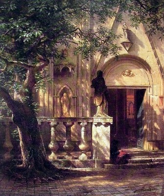 ''Sunlight and Shadow''Canvas Wall Art Picture Print