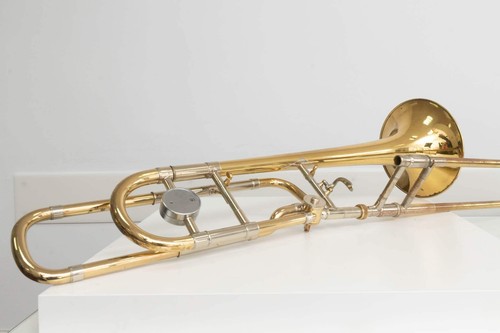 Trombón tenor Vincent Bach Stradivarius 42BOC Bb/F 1994 - Imagen 12 de 19