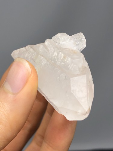Lemurian Natural DT Elestial Quartz Crystal Brazil 2.0oz Reiki N25 - Picture 8 of 12
