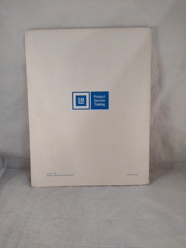 700-R4 1981 GM Automatic Transmission Product Service Training Manual 17001.11-1 - Bild 3 von 7