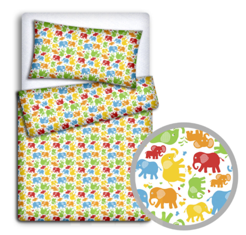 Anti Allergy Baby 100% Cotton Duvet Pillow Filled Quilt Bedding 120x90 & 135x100 - Afbeelding 8 van 25