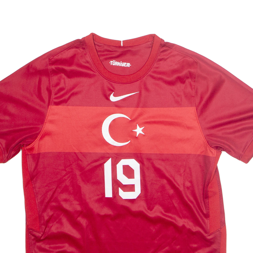 Camiseta de fútbol roja Nike Turkiyem para hombre M - Imagen 2 de 6