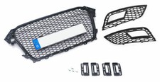 Für Audi A4 B8 Facelift Kühlergrill Wabengitter  + Gitter Stoßstange +Simple Fix
