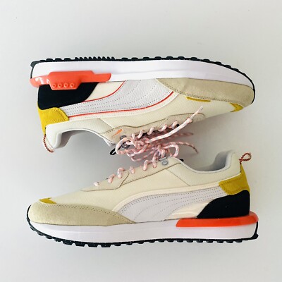 Puma City Rider HC Men\'s Size 12 Casual Sport Shoes Beige Yellow 383369 01 NWOB s-l400.jpg main image 4
