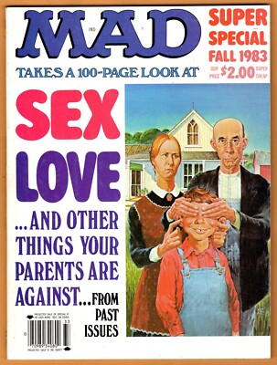 Mad Super Special(Sex Love)Fall 1983(Mad Magazine-Alfred E Neuman